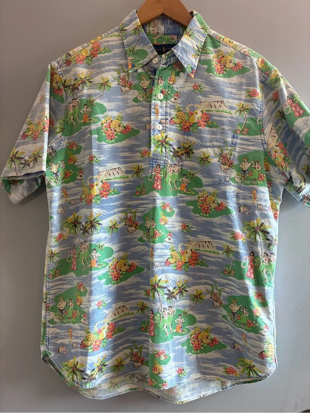 Men’s Ralph Lauren island vibes pullover polo